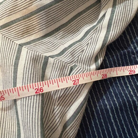 Panhandle Slim 19 Pearl Snap Western Shirt Men Gray Stripe Cowboy Rodeo - Picture 4 of 6